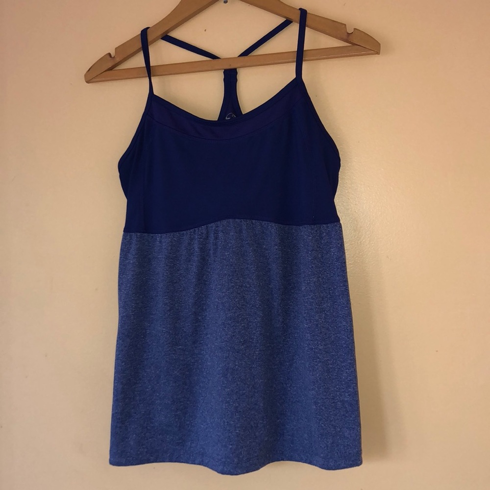 Loose workout tank.